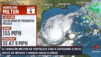 Centro Nacional de Huracanes advierte sobre huracán Milton: Hay que actuar y prepararse ahora mismo