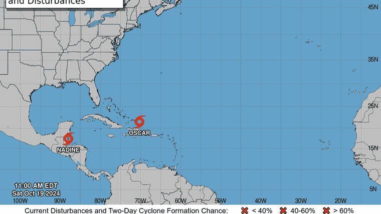 Se forma la Tormenta Tropical Oscar: ¿qué deben saber en Cuba?