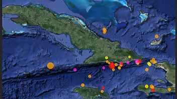 Se percibe sismo de 5.1 grados en varias zonas del oriente cubano
