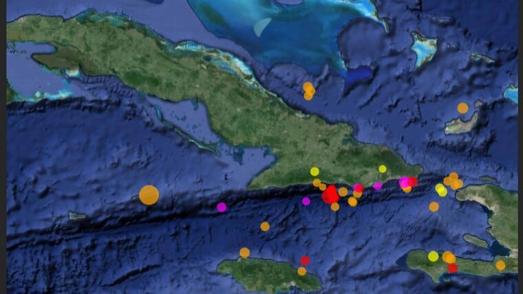 Se percibe sismo de 5.1 grados en varias zonas del oriente cubano