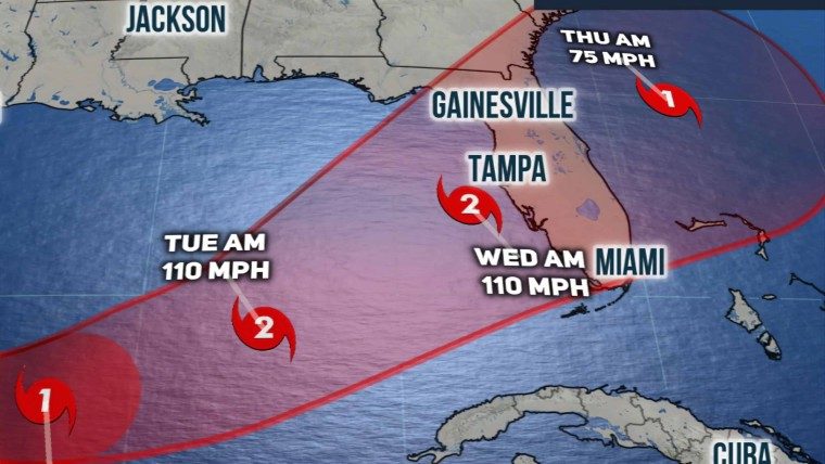 Un nuevo huracán atravesará el sur de la Florida este miércoles