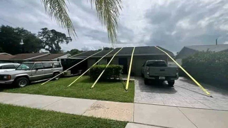 Viral: la historia detrás de la casa amarrada en Florida para resistir el huracán Milton