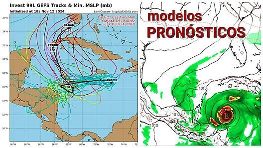 Modelos muestran posibles trayectorias preocupantes para Cuba y Florida