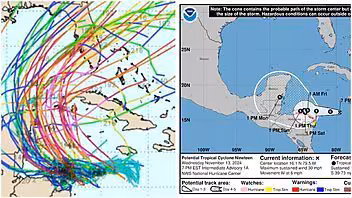 NHC: Enviarán primer avión cazahuracanes para analizar potencial ciclón tropical 19