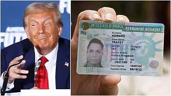 Donald Trump prometió la green card automática a migrantes que cumplan un requisito específico