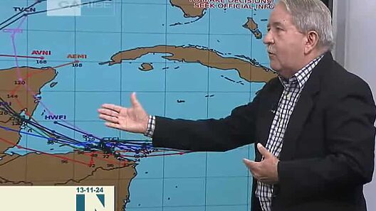 Director General del Instituto de Meteorología informa sobre peligros para Cuba de depresión tropical 19