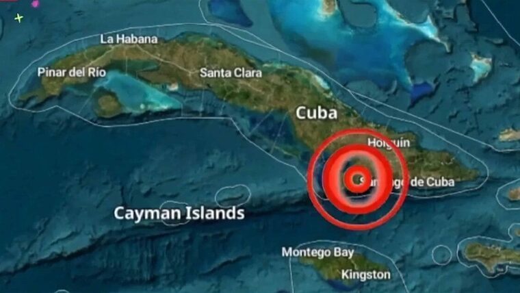 Descartan posibilidad de tsunami tras los sismos en Cuba