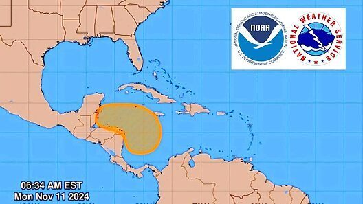 Centro Nacional de Huracanes (NHC) monitorea nueva área con potencial de desarrollo ciclónico al sur de Cuba