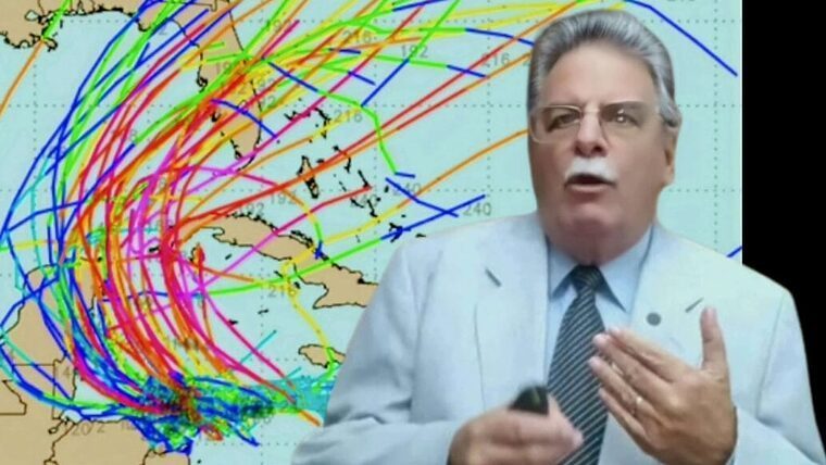 Parte meteorológico del doctor Rubiera: El occidente de Cuba y el sur de la Florida deben estar muy alertas