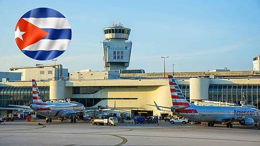 Polémica en Aeropuerto de Miami con maletas rumbo a Cuba