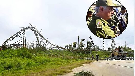 Díaz-Canel reconoce severos daños en el tendido eléctrico, pero niega colapso en Cuba
