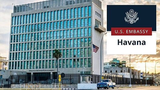 Información de la Embajada de Estados Unidos en Cuba sobre suspensión de citas para visa y otros servicios