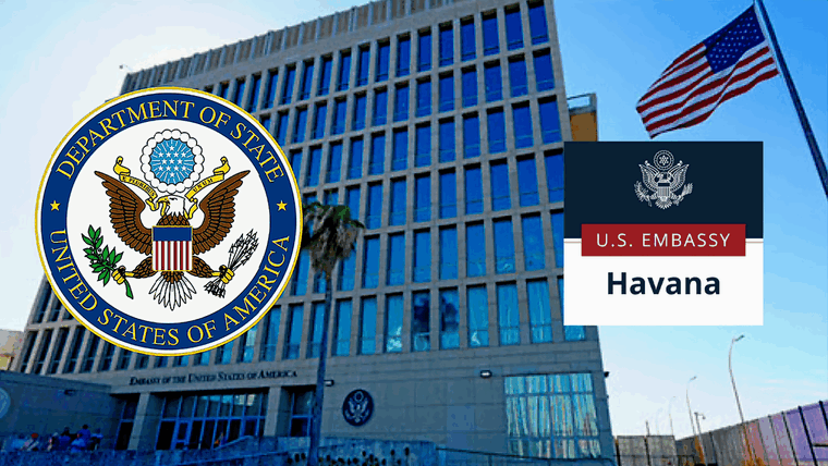 Embajada de Estados Unidos en Cuba advierte sobre politica migratoria tras elecciones de noviembre pasado