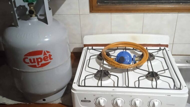 Distribución de gas licuado en Cuba esta semana