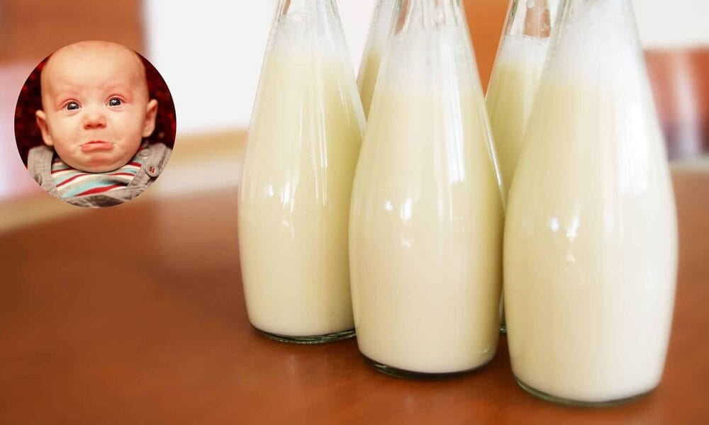 niños leche