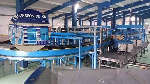 Correos de Cuba promete «rapidez y eficiencia» con nueva planta automatizada