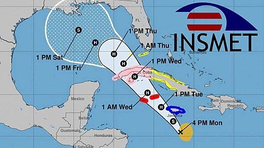 Nota informativa del Centro de Pronósticos del Instituto de Meteorología de Cuba, INSMET