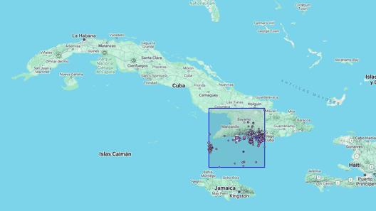 Terremoto de magnitud 5.9 en el oriente de Cuba