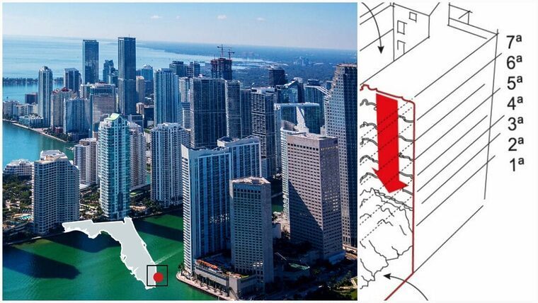 Alertan que edificios en Miami-Dade «se están hundiendo» tras un estudio de la Universidad de Miami