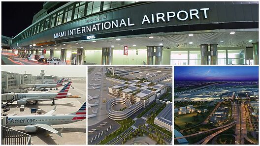 Así quedará el Aeropuerto de Miami tras la inversión millonaria para su ampliación
