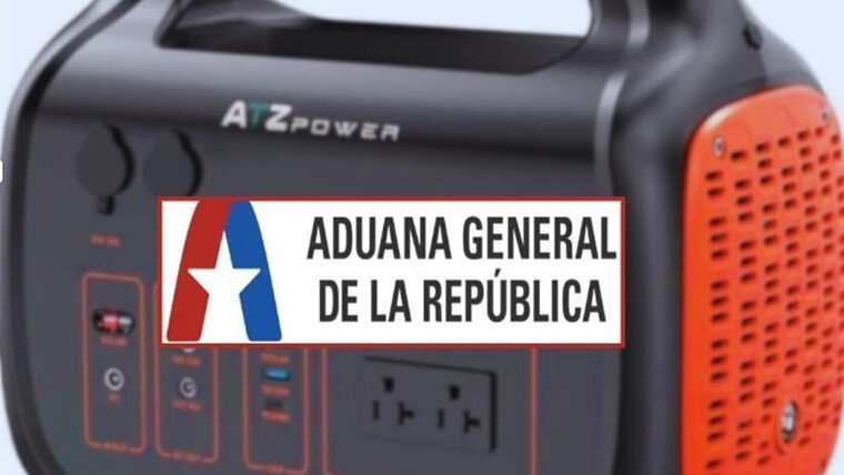 ¿Cómo considera la Aduana de Cuba las estaciones de energía y cuánto cuesta importarlas?