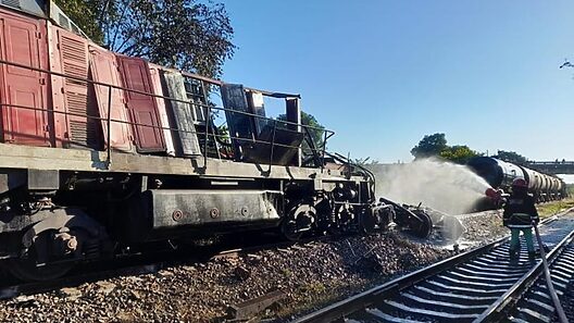 Último Minuto: choque de trenes en Cuba provoca derrame de combustible