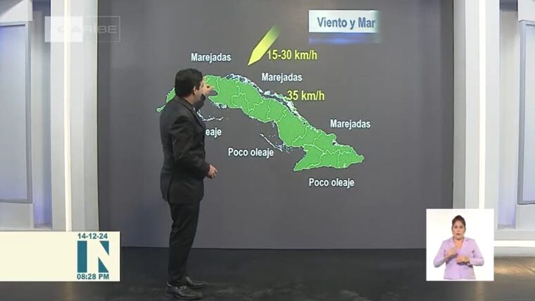 El tiempo para este domingo 15 de diciembre en Cuba, según el meteorólogo Elier Pila