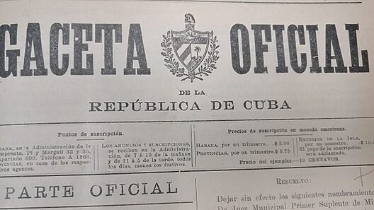 Cuba: Gaceta Oficial establece nueva actividad vedada por 5 años