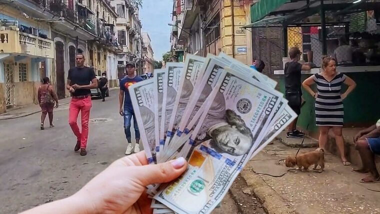 Cae precio del dólar en el mercado informal. Estas son las tasas de cambio hoy en Cuba