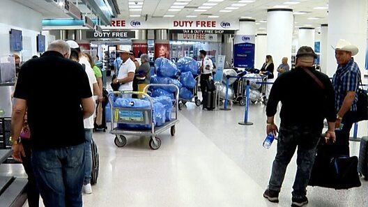 Aeropuerto de Miami está saturado de equipaje a Cuba