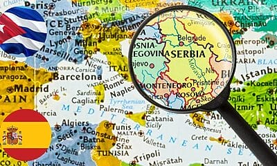 ruta cubanos serbia europa