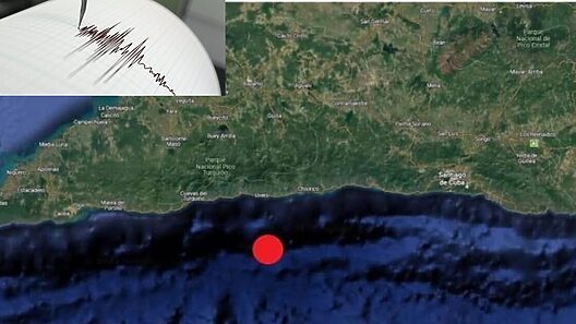 Fuerte sismo en Cuba de 6.1 grados. Perceptible en todo el oriente.