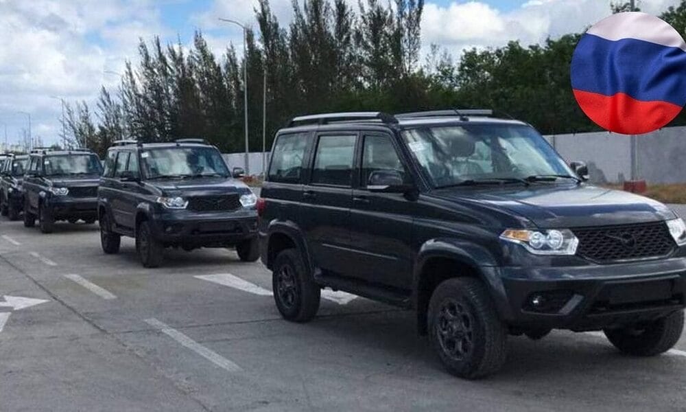 lote uaz cuba rusia