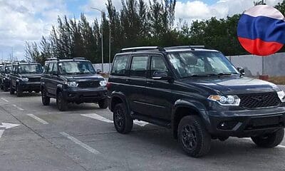 lote uaz cuba rusia