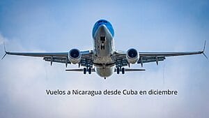 vuelos nicaragua cuba diciembre