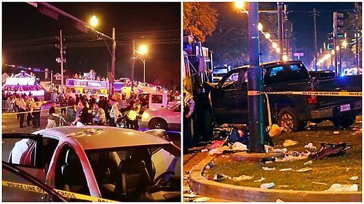 Atropello masivo y tiroteo en Estados Unidos deja de momento 10 muertos y unos 30 heridos