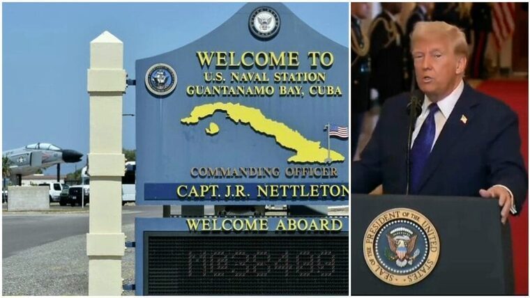 Confirmado: Trump ordena apertura de centro de detención en la base de Guantánamo para migrantes indocumentados