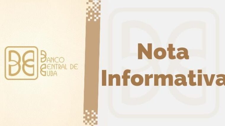 Banco Central de Cuba informa sobre nueva medida que entrará en vigor este 29 de enero