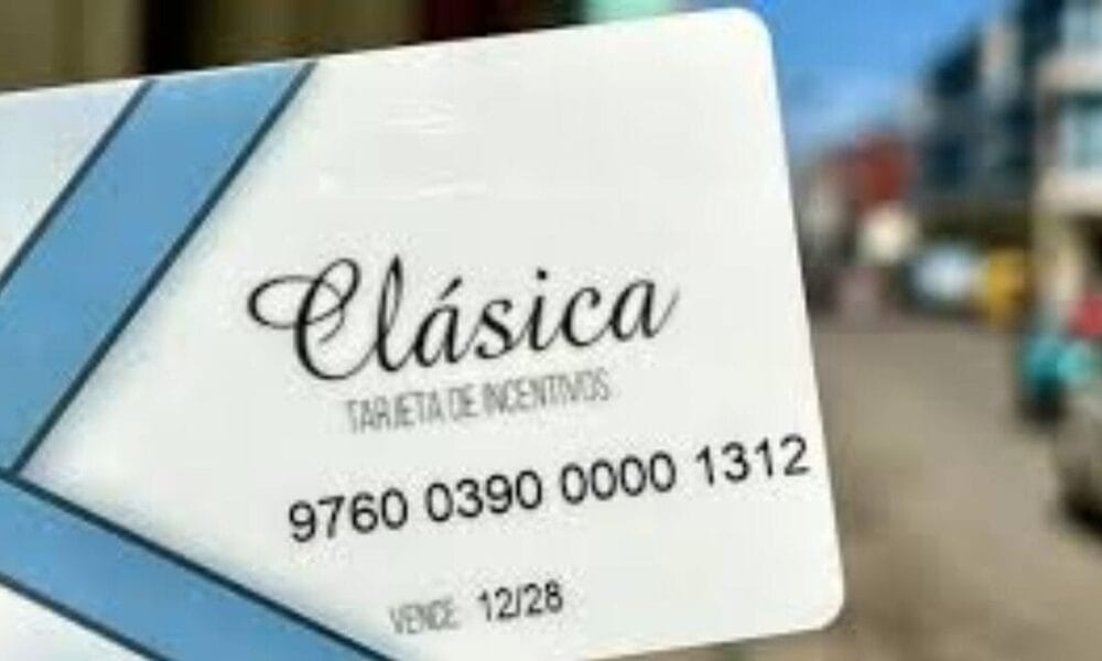 tarjeta clásica