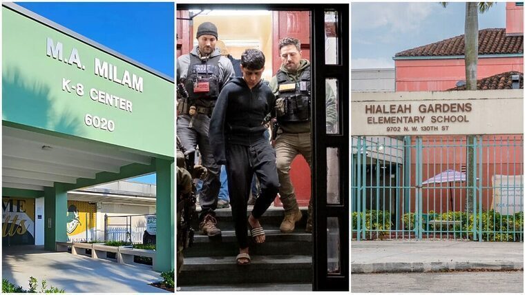 Escuelas de Miami-Dade se alistan ante posibles redadas y arrestos de inmigrantes por el ICE