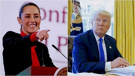 Trump cede ante la respuesta fuerte de Sheinbaum y pausa los aranceles
