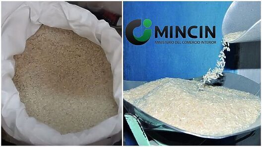 MINCIN informa de una nueva empresa estatal mientras la población reclama el arroz de la canasta básica