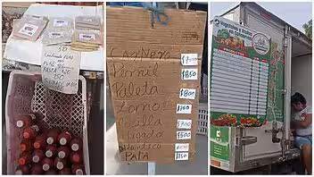 Así están los precios en Cuba: Una cubana muestra lo que compró con 16 mil pesos