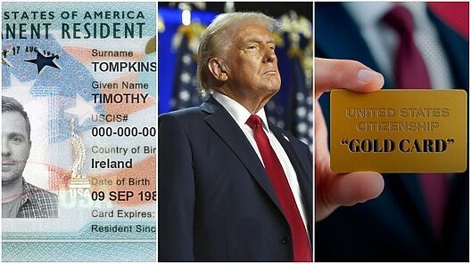 Las ventas comenzarán en dos semanas: Trump lanza su gold card de residencia permanente en Estados Unidos