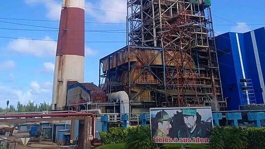 Termoeléctrica Antonio Guiteras sigue fuera del sistema tras nueva avería en Cuba