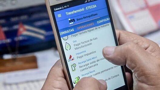 Transfermóvil anuncia facilidades de operaciones bancarias para usuarios Android e iOS en Cuba