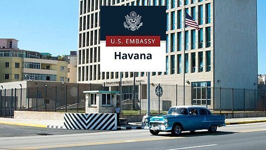 Alerta de la Embajada de Estados Unidos en Cuba