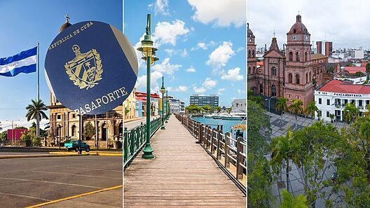 Tres países de América con facilidades de visado para el turismo desde Cuba