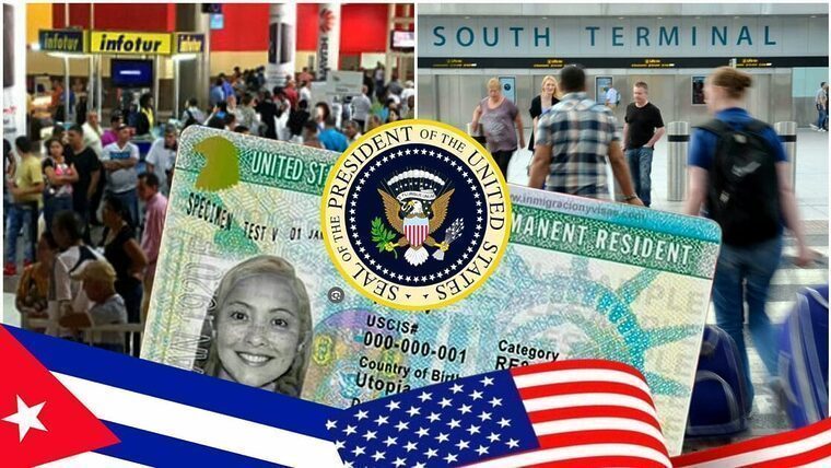Advierten a cubanos con Green Card que no salgan de Estados Unidos. Prohibición de entrada a cubanos afectaría visados y también residencia legal