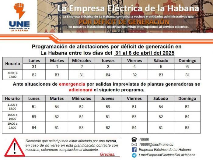 bloques apagones